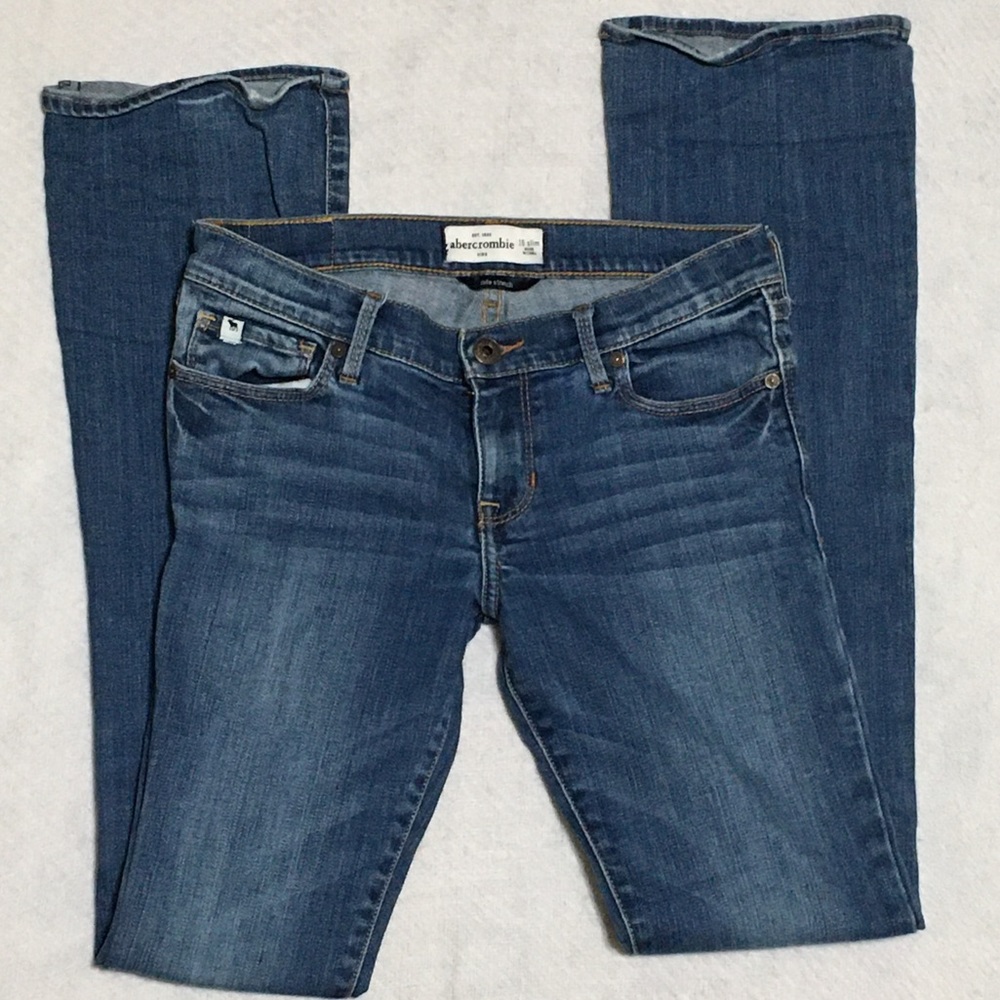 EUC abercrombie kids Haley Jeans, Size 16 Slim - Picture 1 of 8